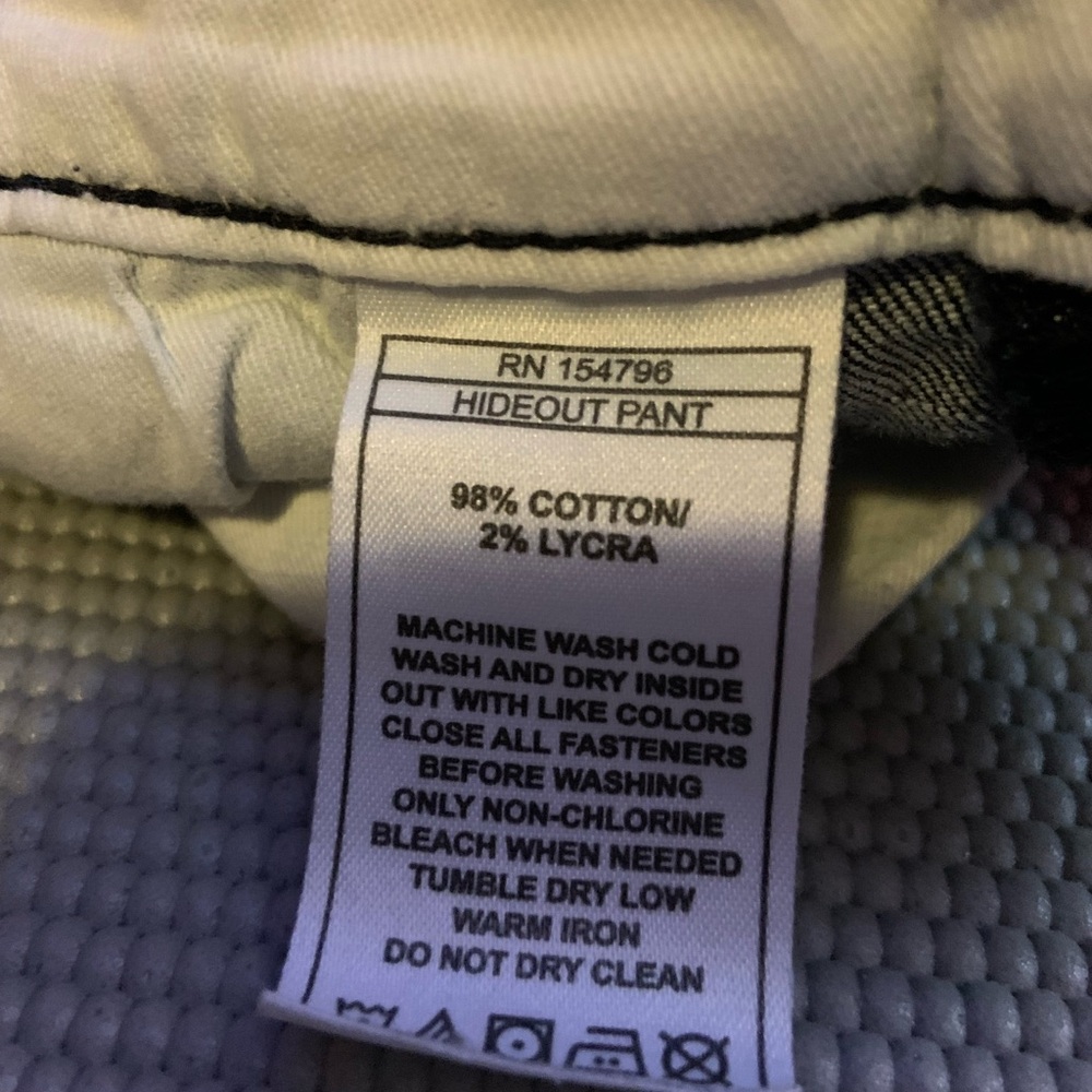 Off The Grid Hideout Denim Jeans Size 34 - Picture 4 of 4